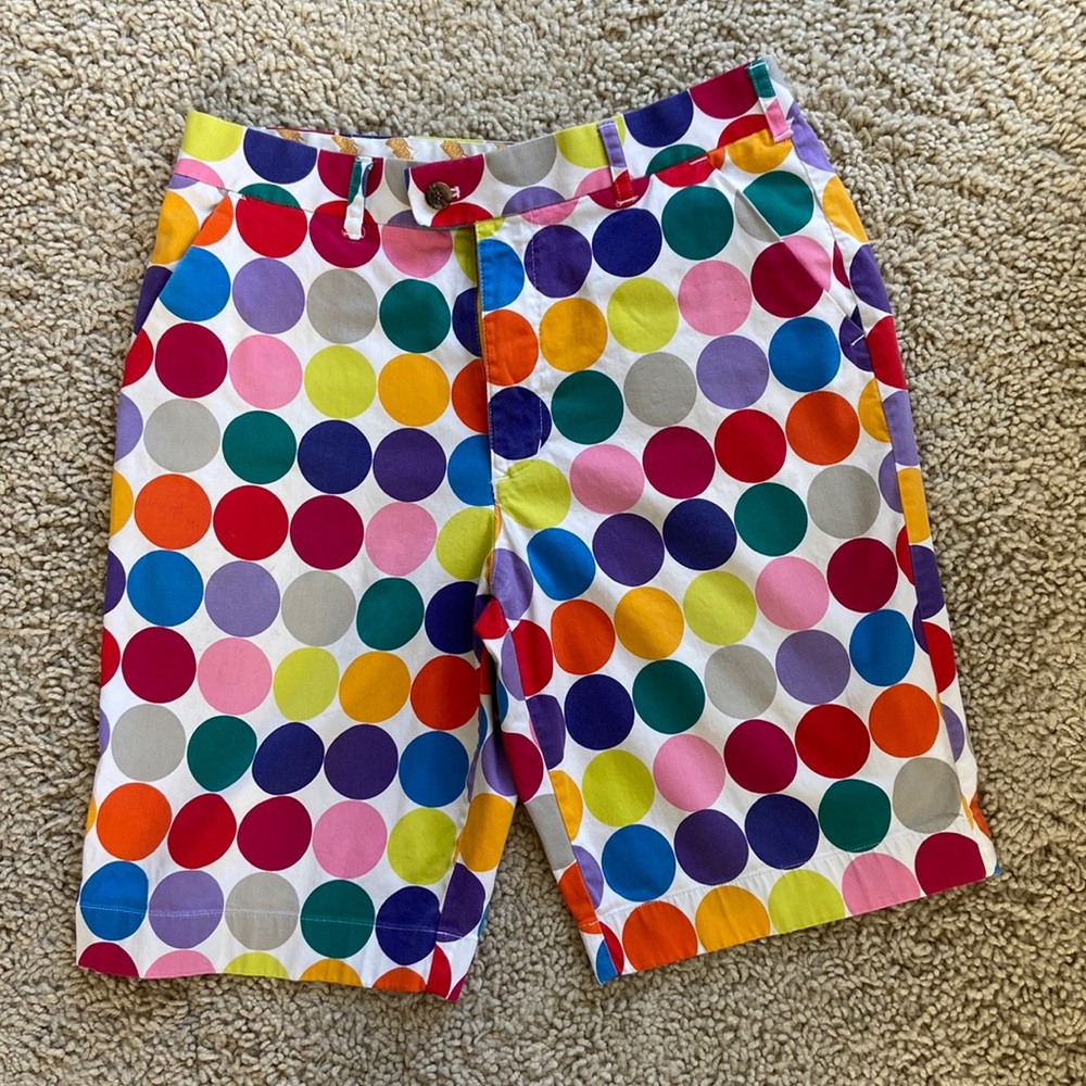 Loudmouth Men’s Golf shorts size 34, color dot print.